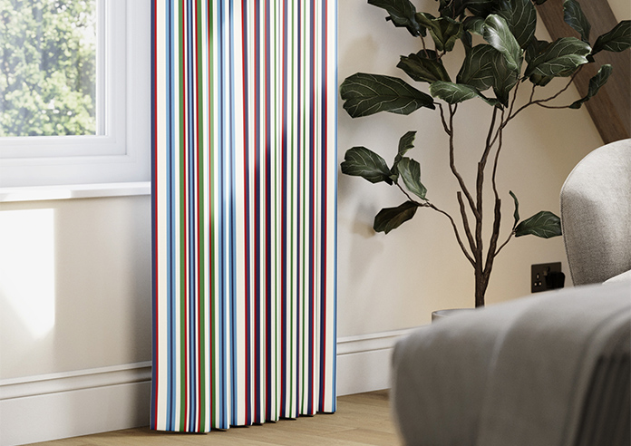The British Stripe Co. Elizabeth, London No.1 - Made to Measure Curtains - Image 5